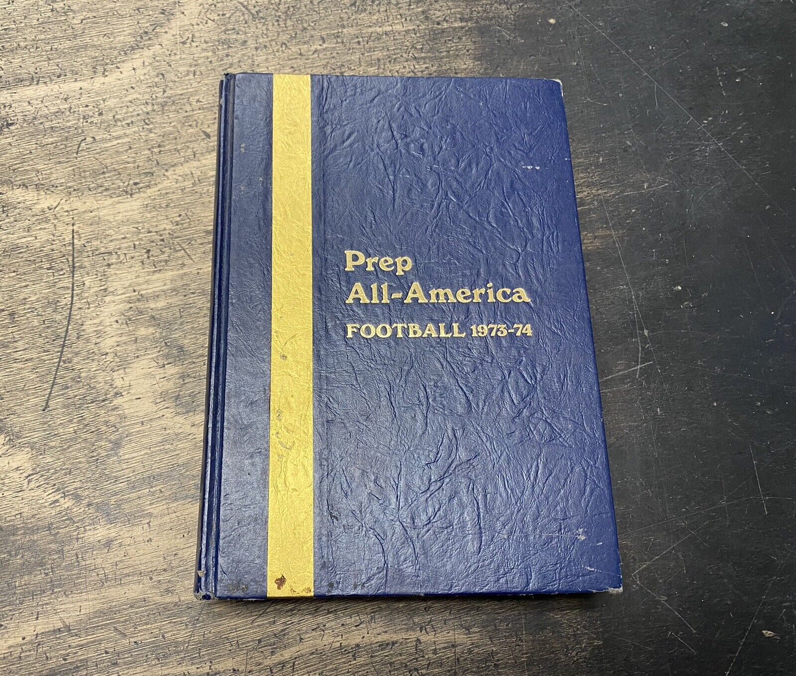 1973-1974 Prep All-American Football History HC Book