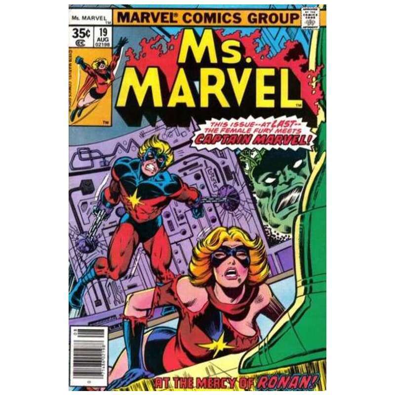 Ms. Marvel (1977 series) #19 in Very Fine minus condition. Marvel comics [r@