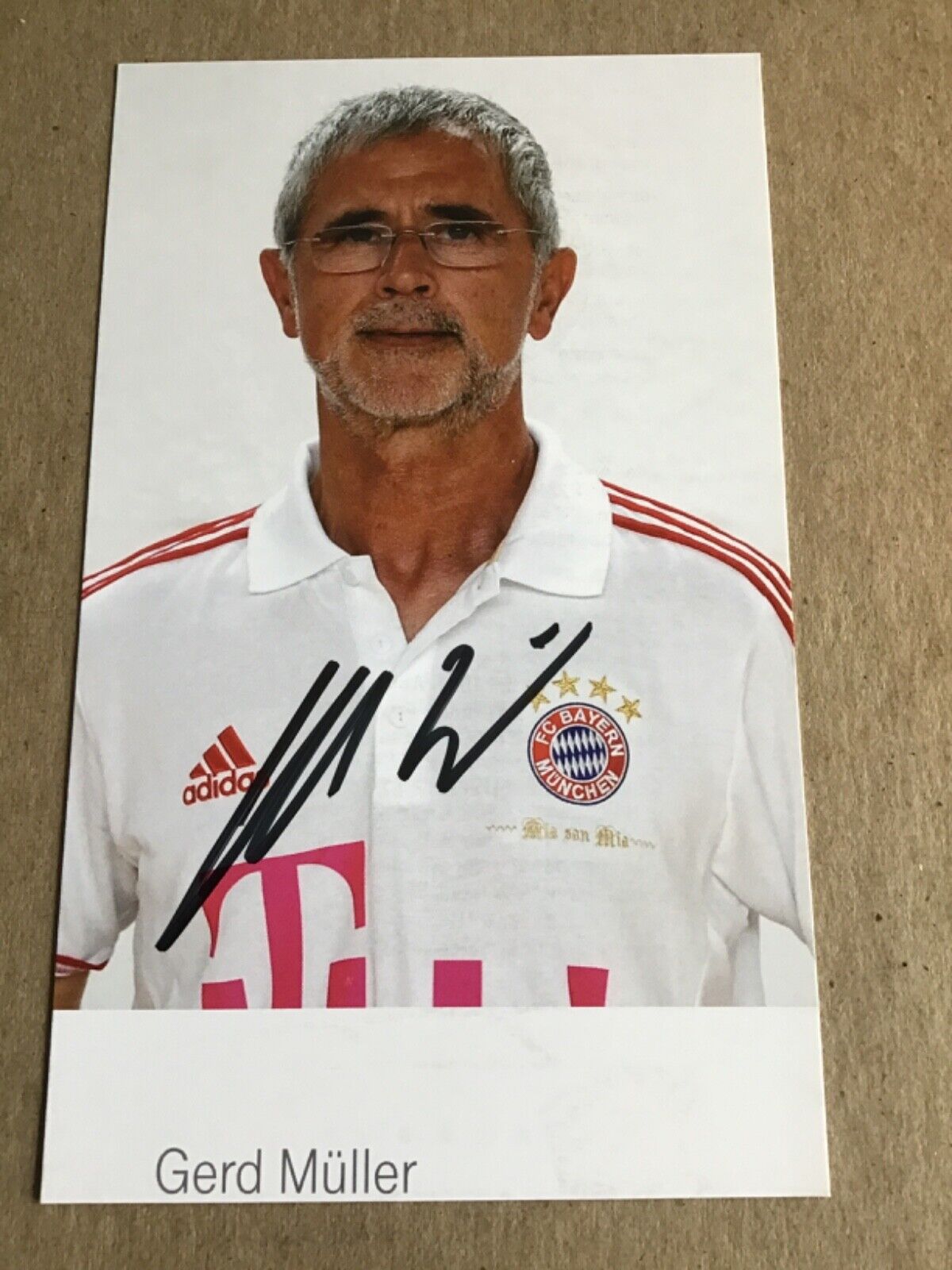 Gerd Müller, Germany 🇩🇪 FC Bayern München 2011/12 hand signed