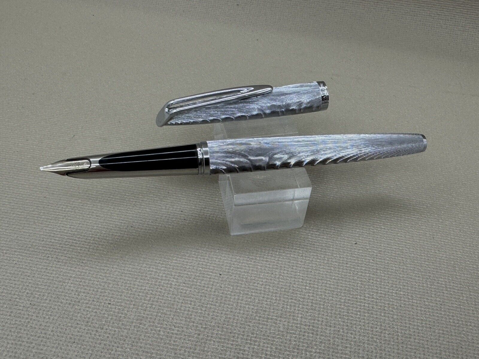 Waterman CF Moire  Fountain Pen, 18k Oblique