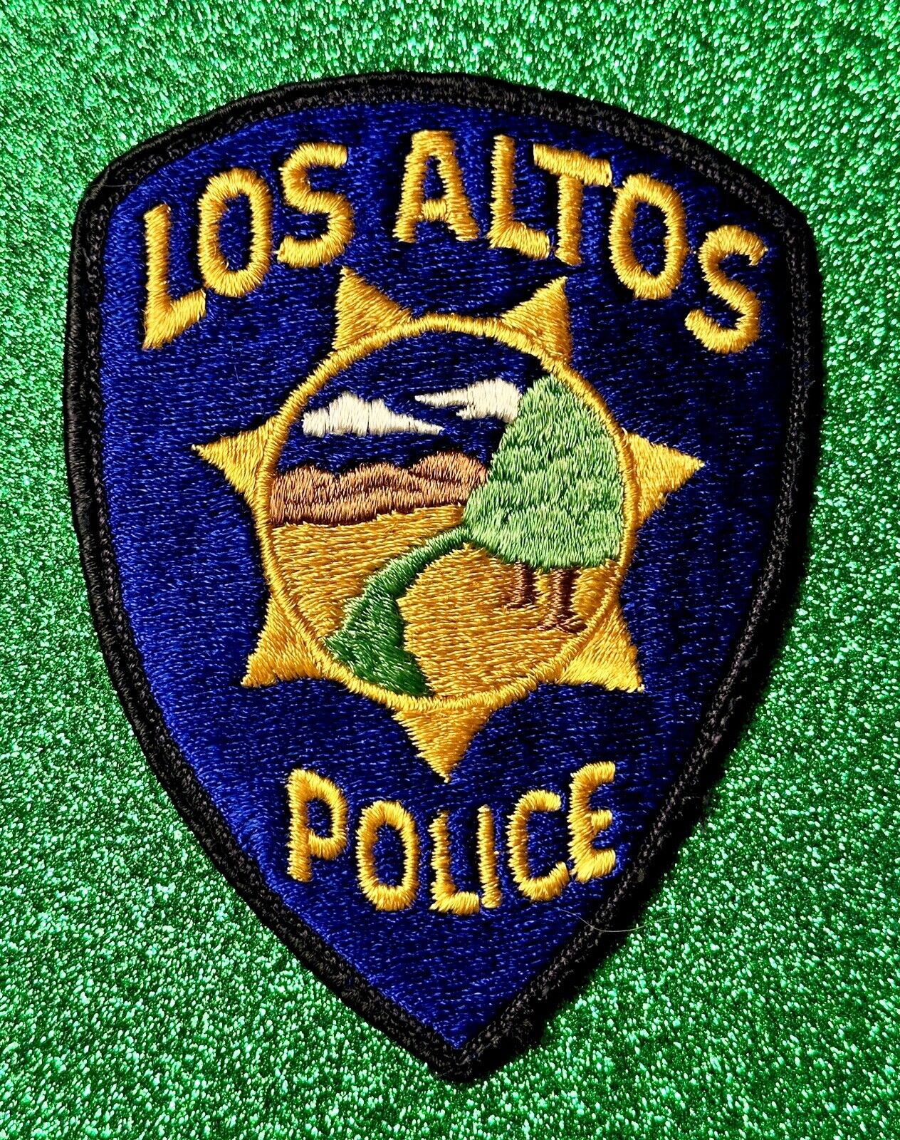 Los Altos Police California CA Shoulder Patch (1st Issue) ~ Vintage ~ RARE