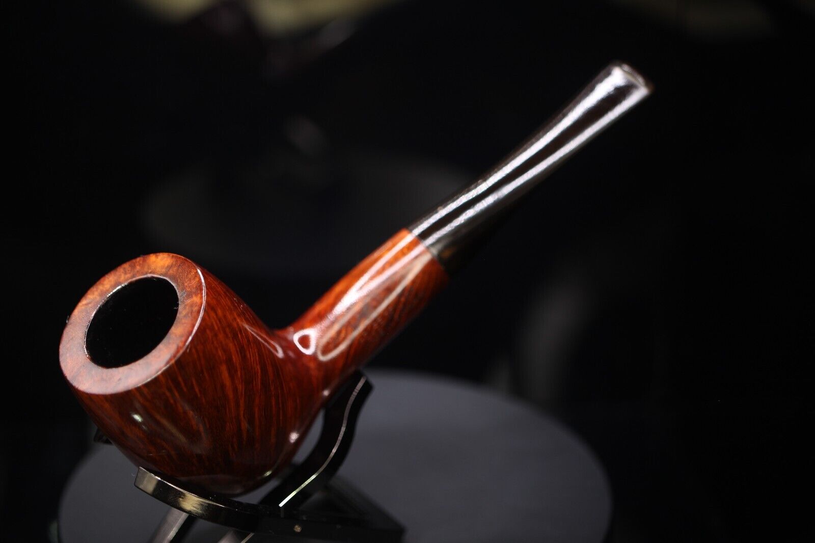 XL England House of Lords Smooth Billiard Estate Pipe Solid build Swirl grain