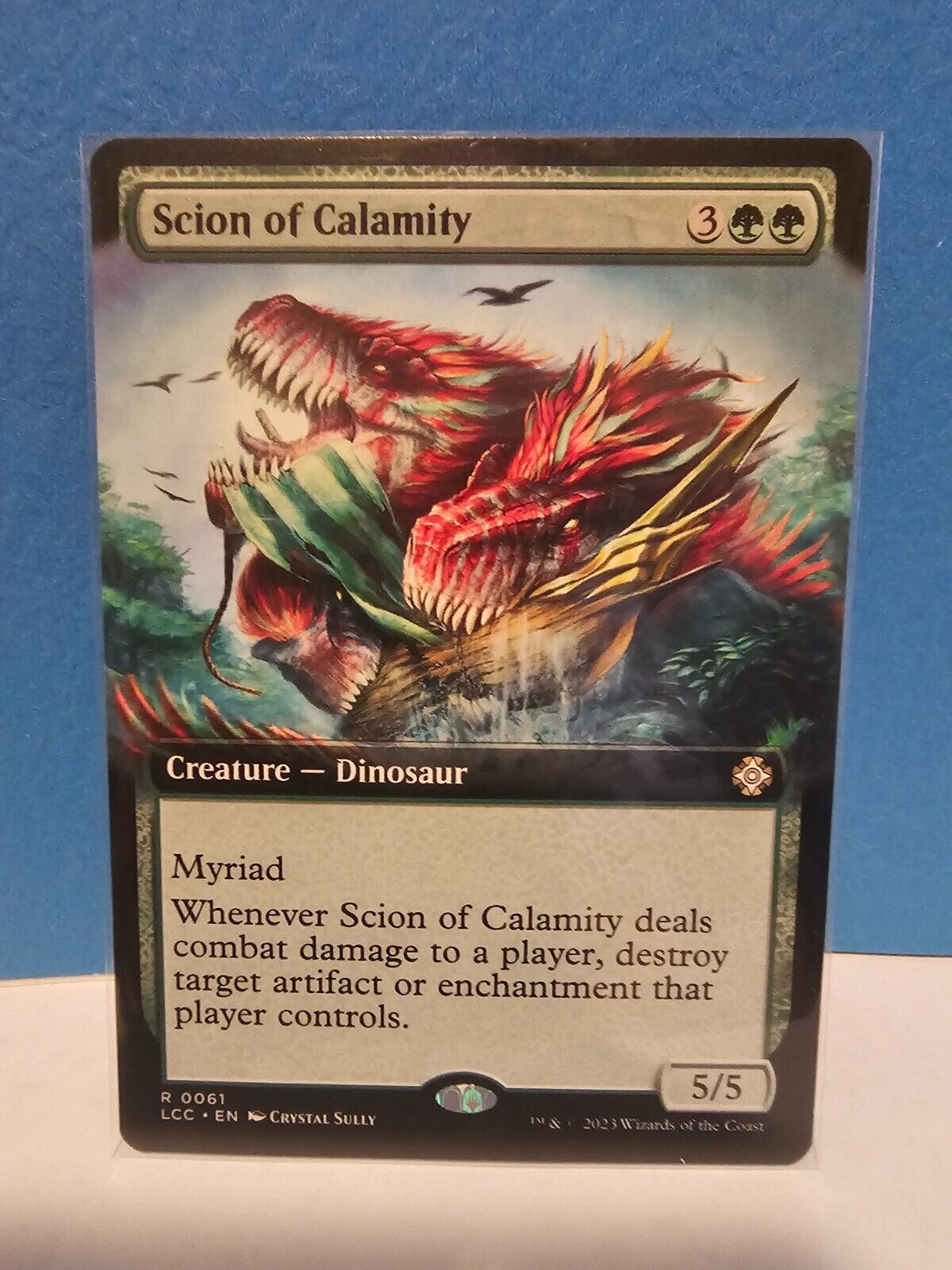 Scion of Calamity (Extended Art) - Commander- LCI - Ixalan - MTG #61
