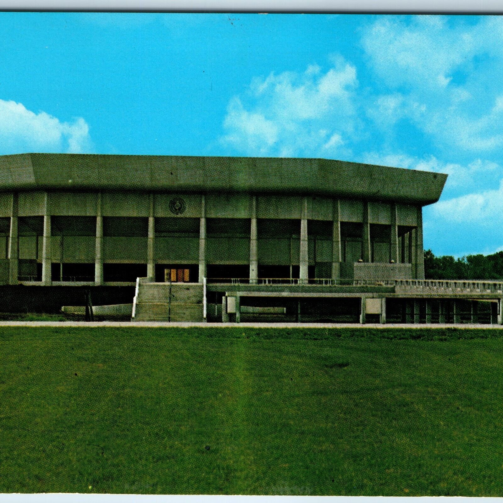 c1960s Ames, IA Iowa State University Colosseum C.Y Stephens Center PC Vtg A235