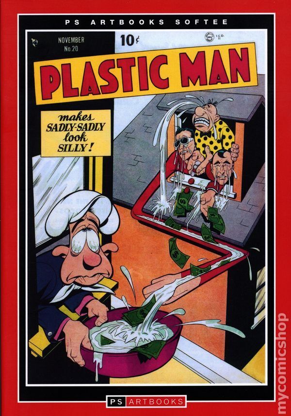 PS Artbooks Softee: Plastic Man TPB #5-1ST NM 2024 Stock Image