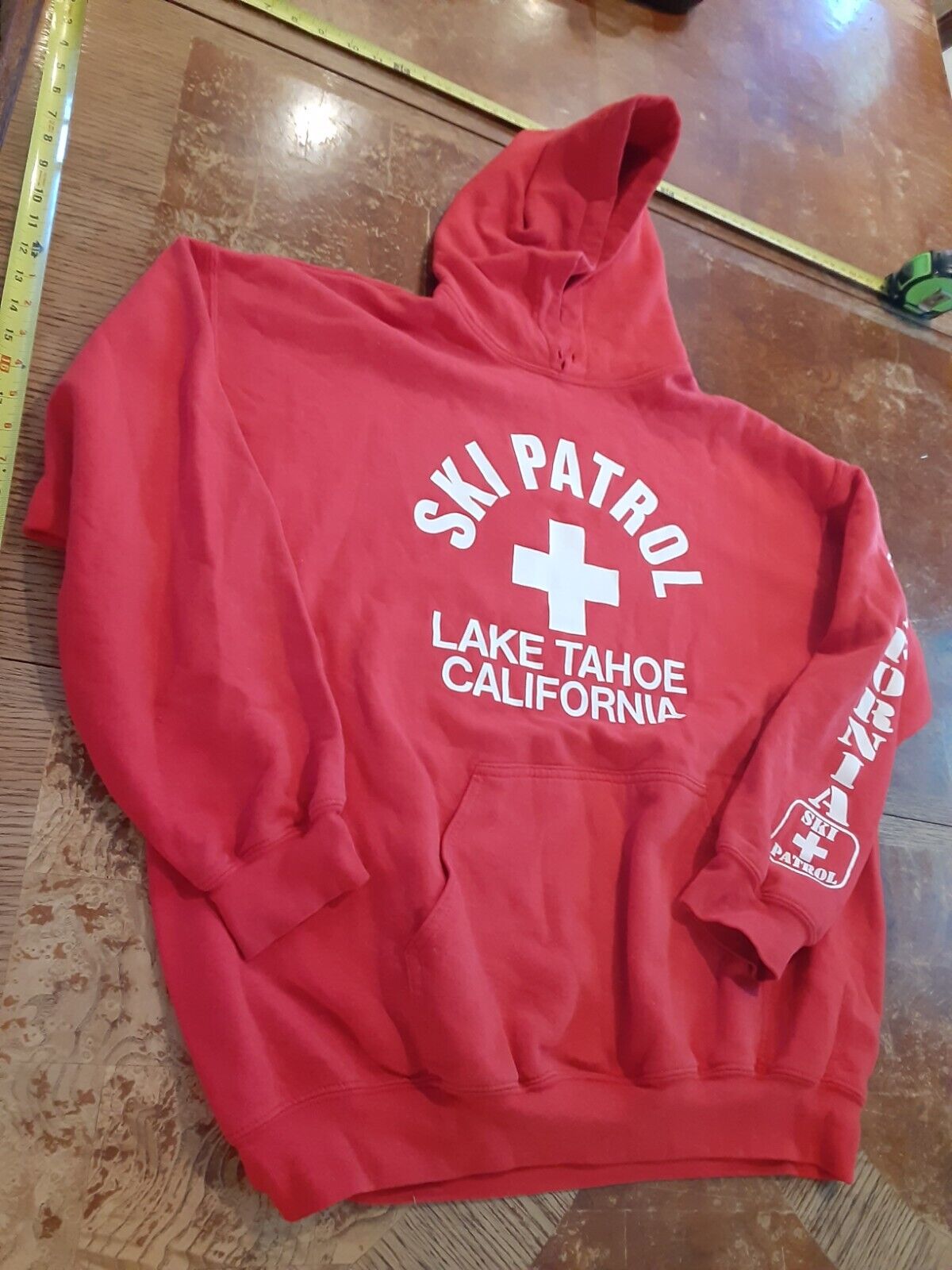 SKI PATROL - LAKE TAHOE CALIFORNIA (XL) Long Sleeve Sweater #4