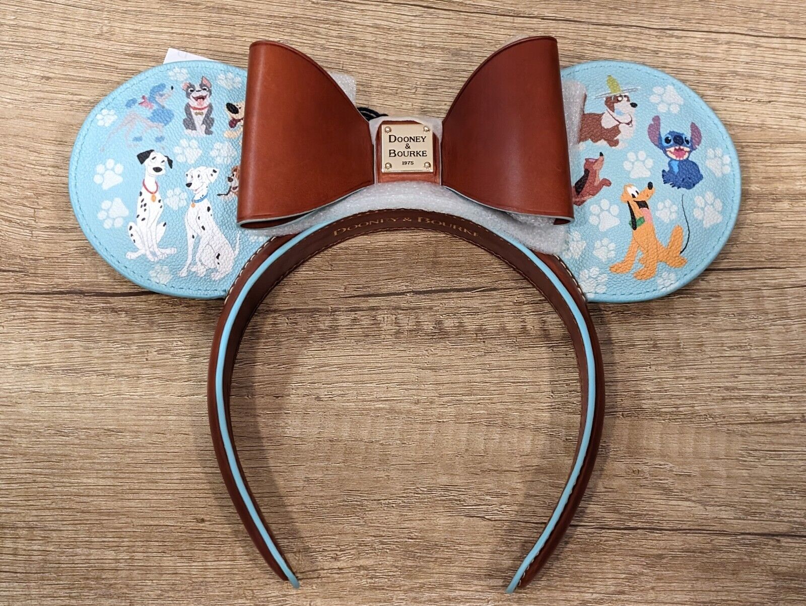 2024 Disney Parks Dooney & Bourke Disney Dogs Minnie Ears Headband