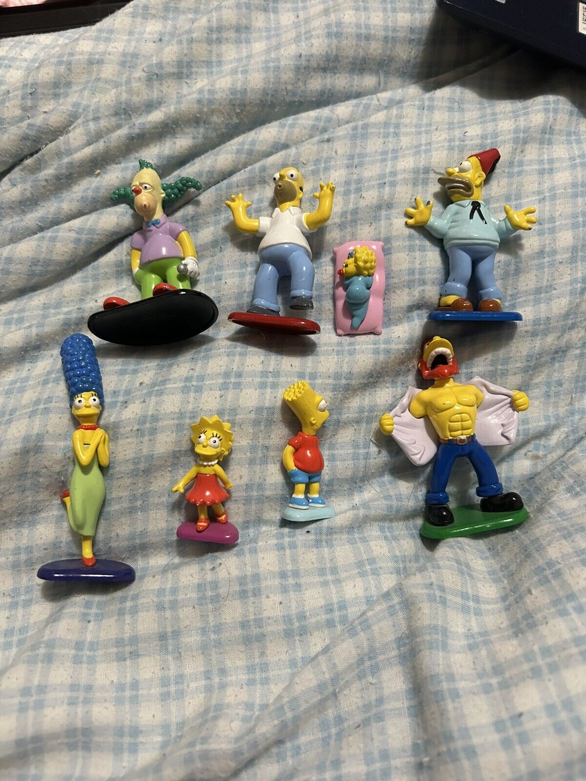 Simpsons Figurines 8pcs 2003