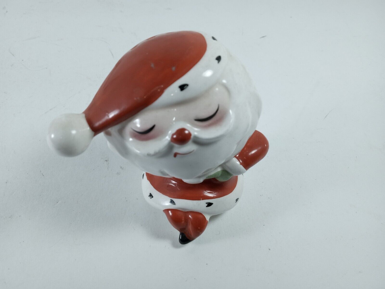 RARE Holt Howard  MAGNETIC Salt and Pepper Shakers Christmas Santa NO BAG