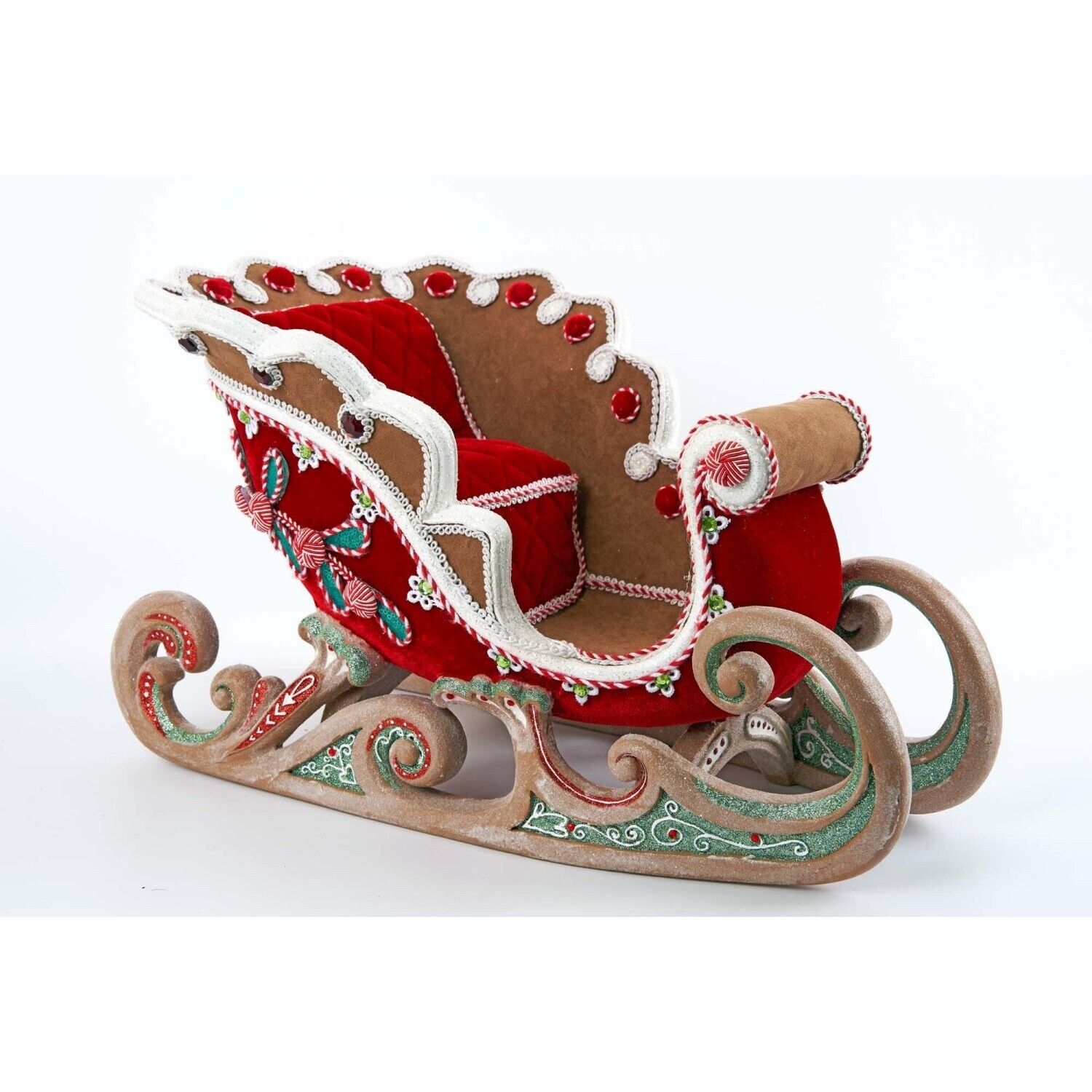 CRACKS Katherine's Collection 2021 Gingerbread Sleigh
