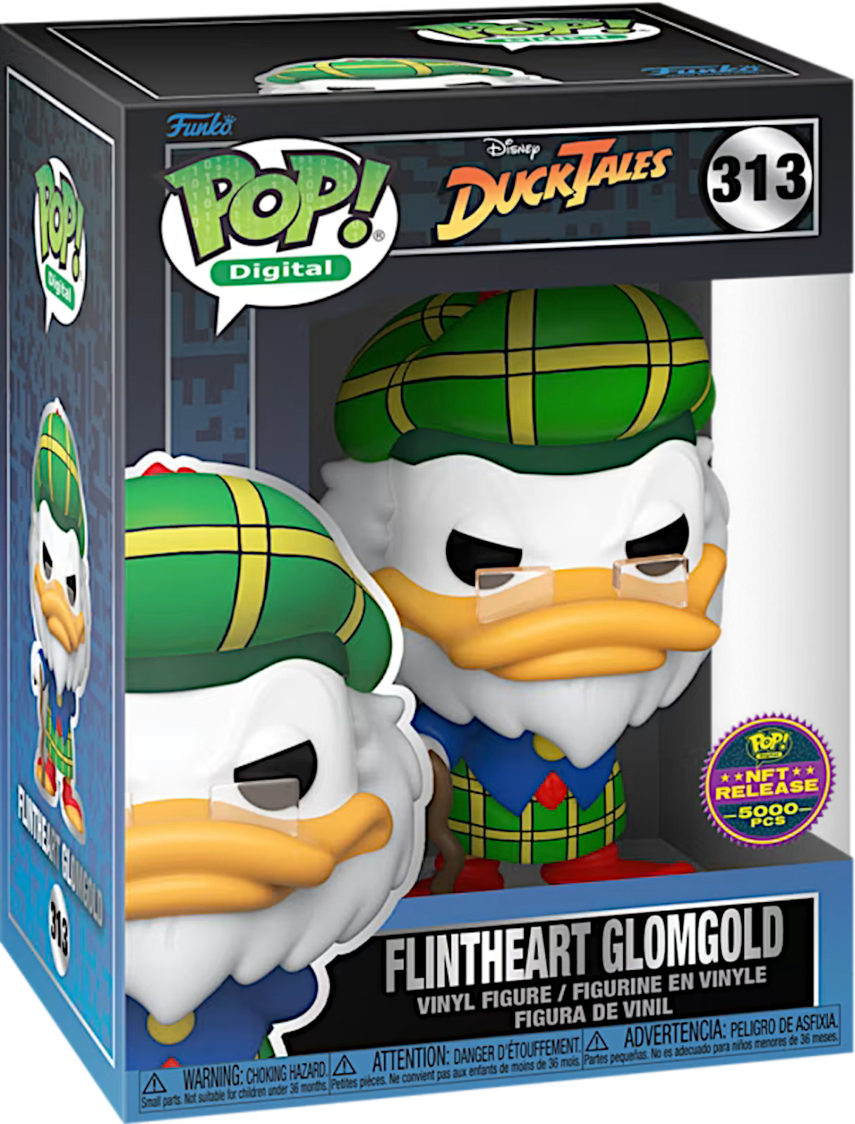 Disney Afternoon Flintheart Glomgold Ultra Funko Digital NFT Redemption Presale