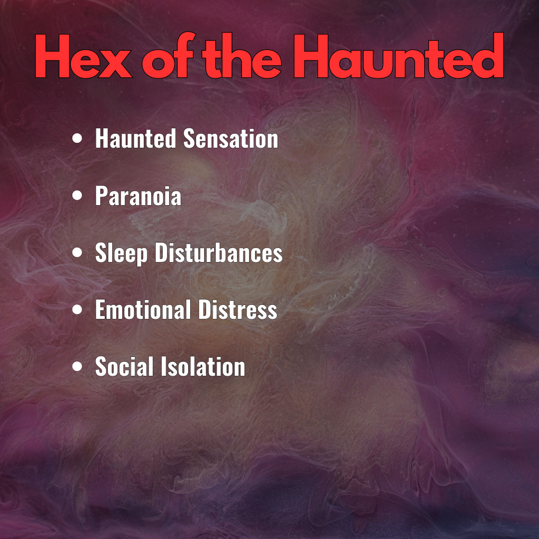 Hex of the Haunted - Feel Haunted Constantly | Authentic Black Magic Spell