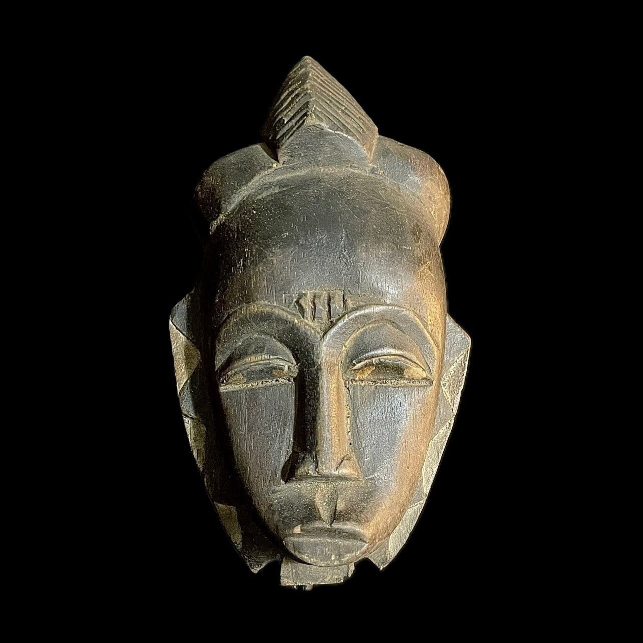 African Masks Antiques Tribal Face Vintage Carved Wood Hanging Guro Masks-9125