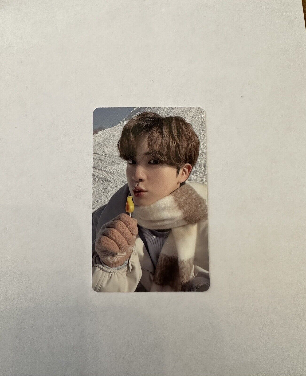 BTS 2020 Winter Package JIN Photocard