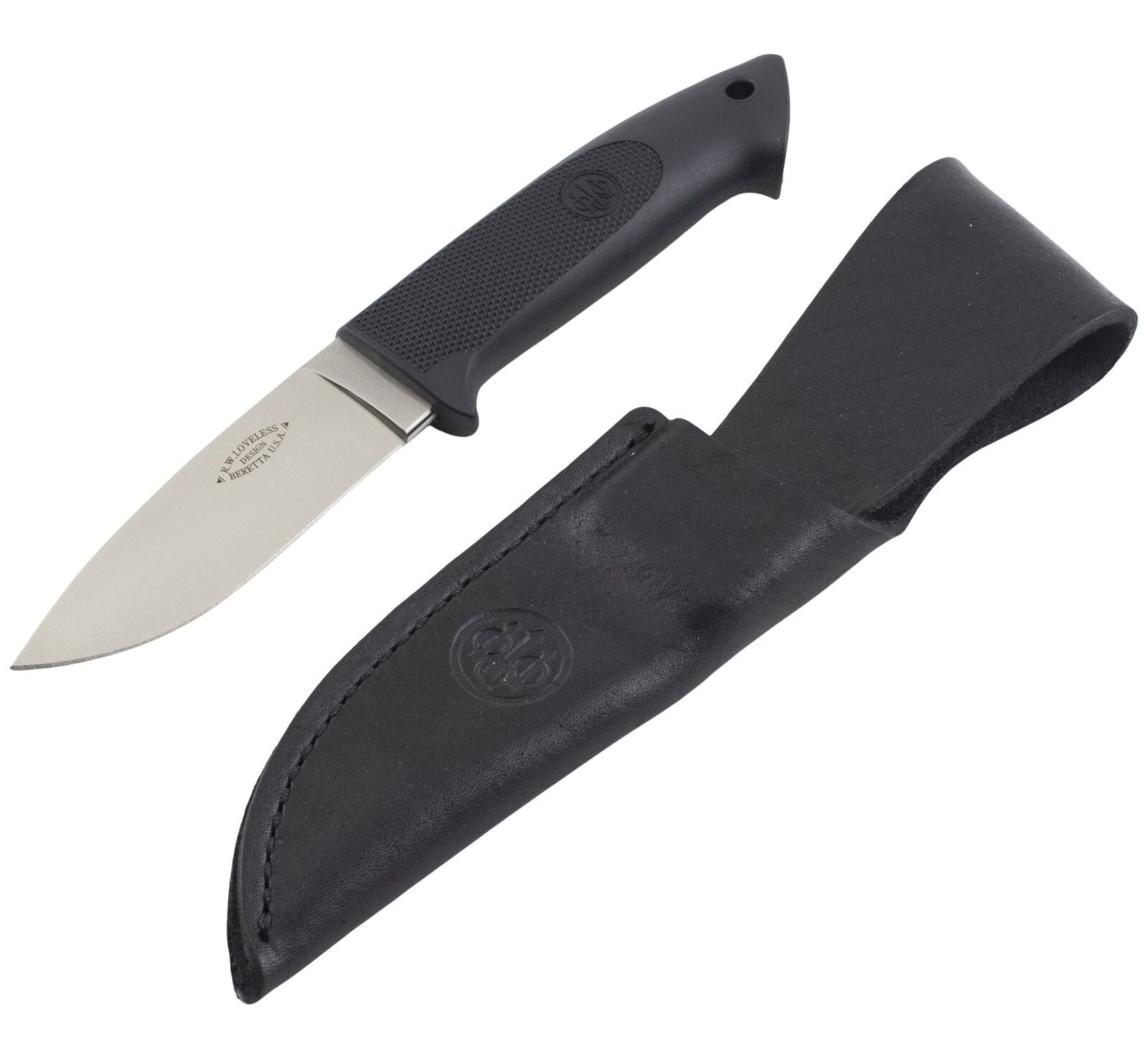 Beretta Loveless Hunter Fixed Blade Knife Stainless Drop Point Blade BE79178 