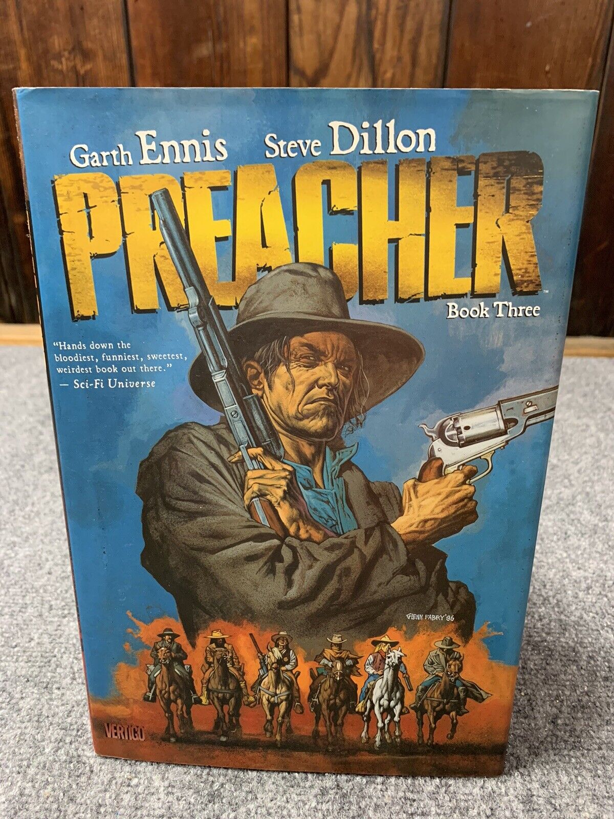 Preacher Book Three by Garth Ennis Deluxe Hardcover Vertigo DC Comics