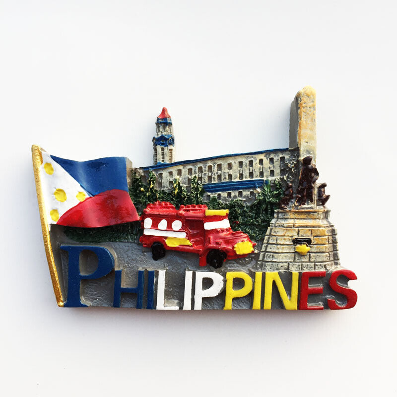Philippines Tourism Travel Souvenir 3D Resin Fridge Magnet Craft GIFT IDEA