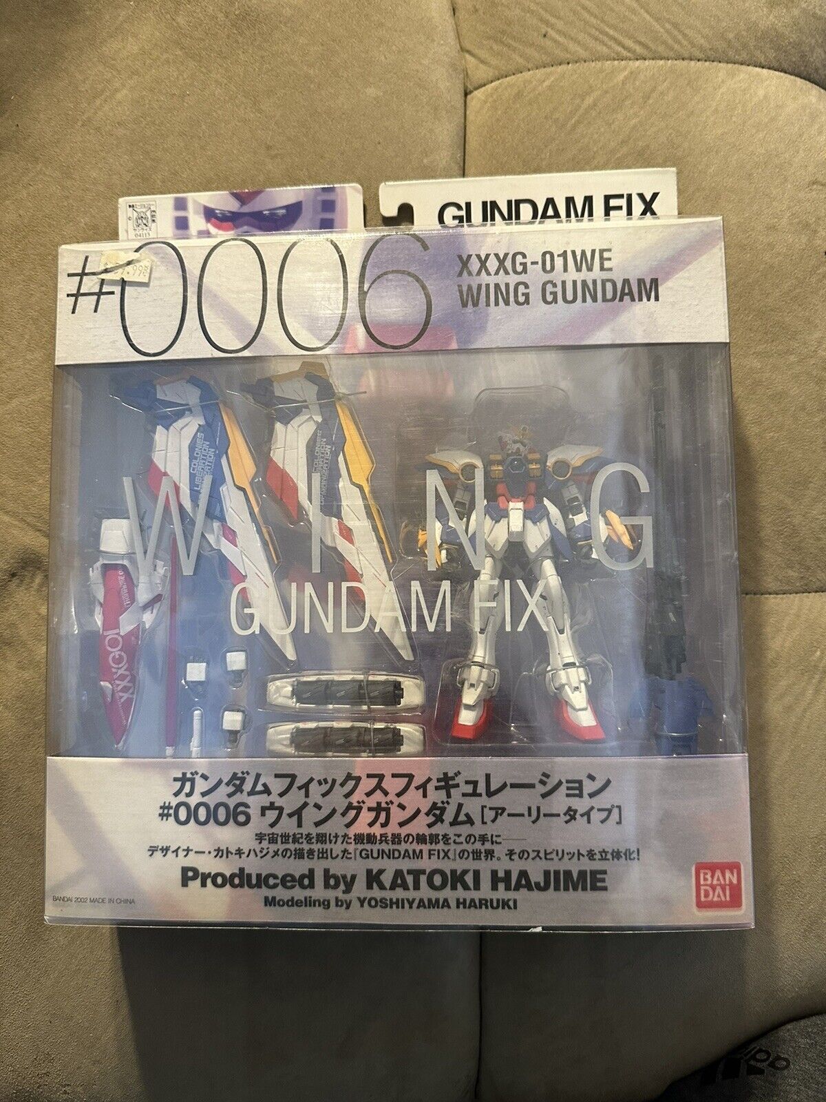 Gundam Fix Figuration #0006 Mobile Suit Gundam W Wing Gundam Bandai