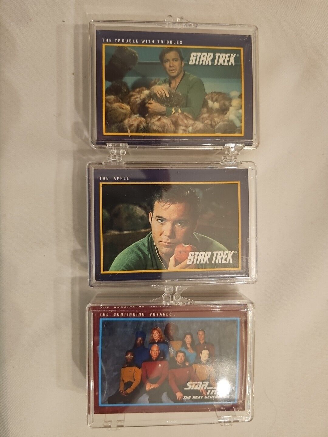 Vintage 1991 Paramount Pictures STAR TREK Original Series 50 Trading Cards Lot