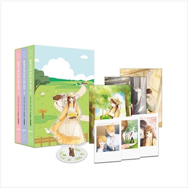 My Farm by the Palace Vol 1-3 Limited Edition Set Book Manhwa Comics Manga Tapas