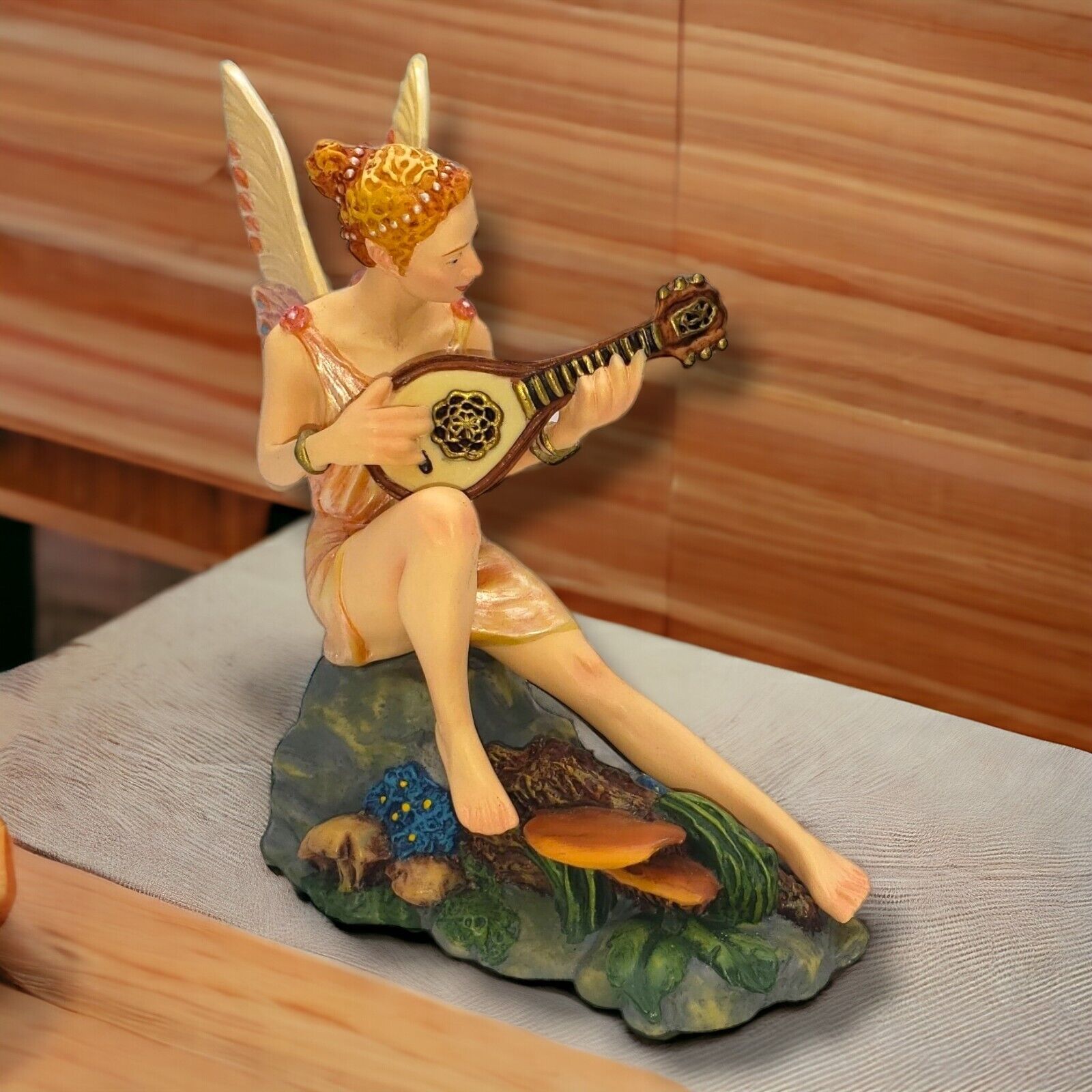 JAMES C  CHRISTENSEN MELODY THE FAERIE MUSE OF MUSIC FIGURINE 51/2500