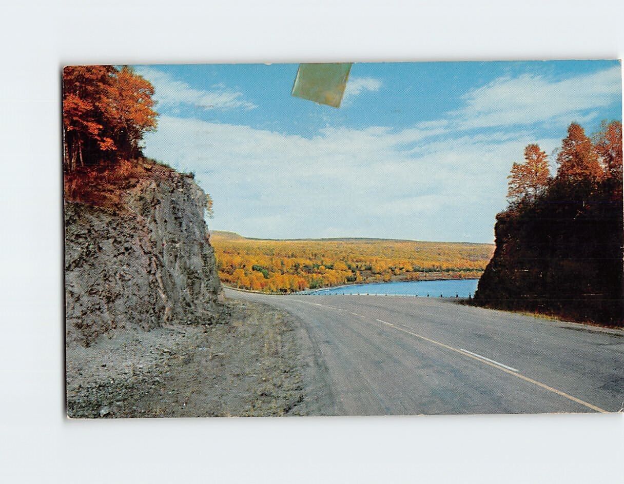 Postcard Cut Face Cliff Minnesota USA