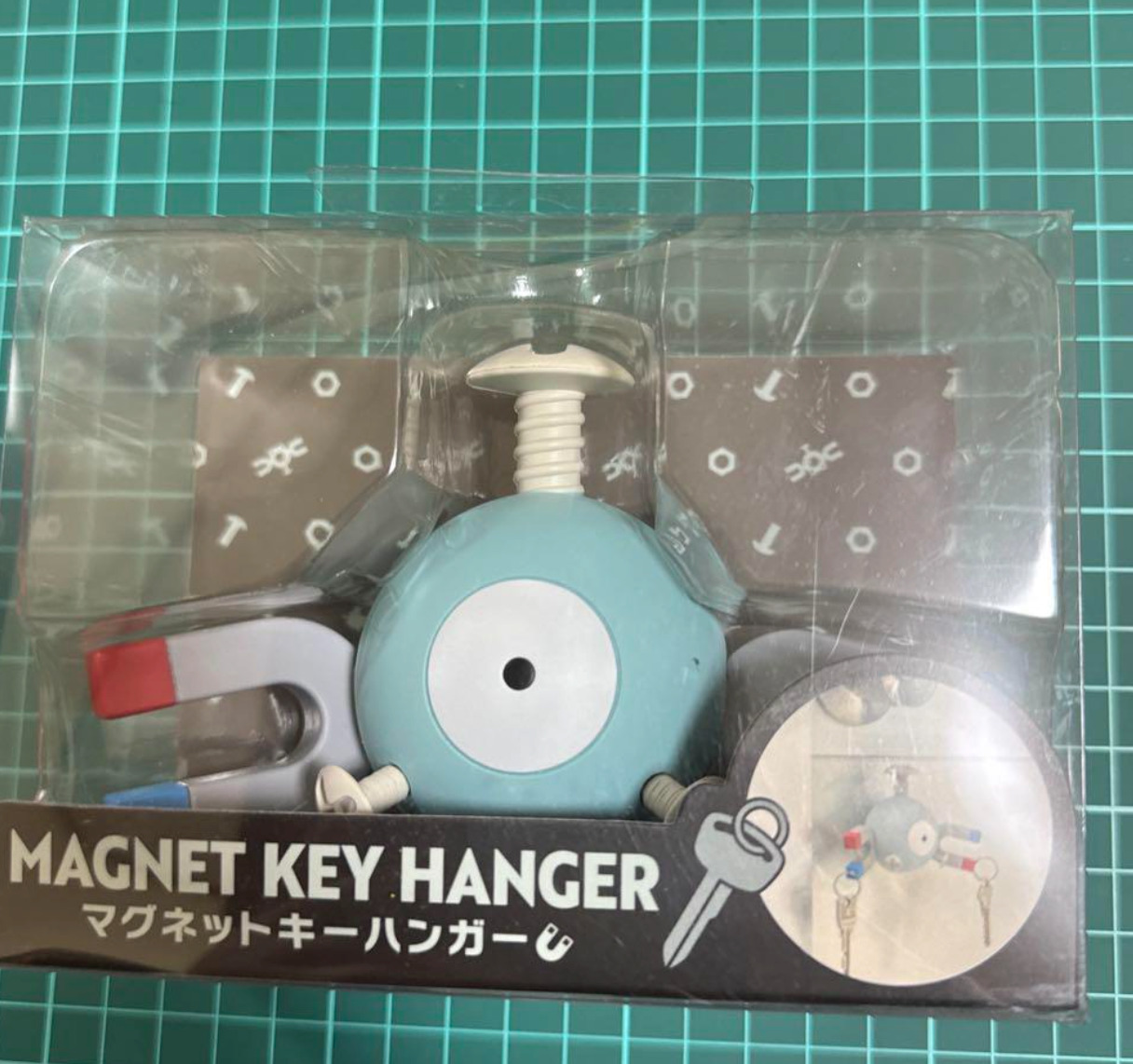 Pokemon Center Original Magnemite Cool x Metal Magnet Key Hanger