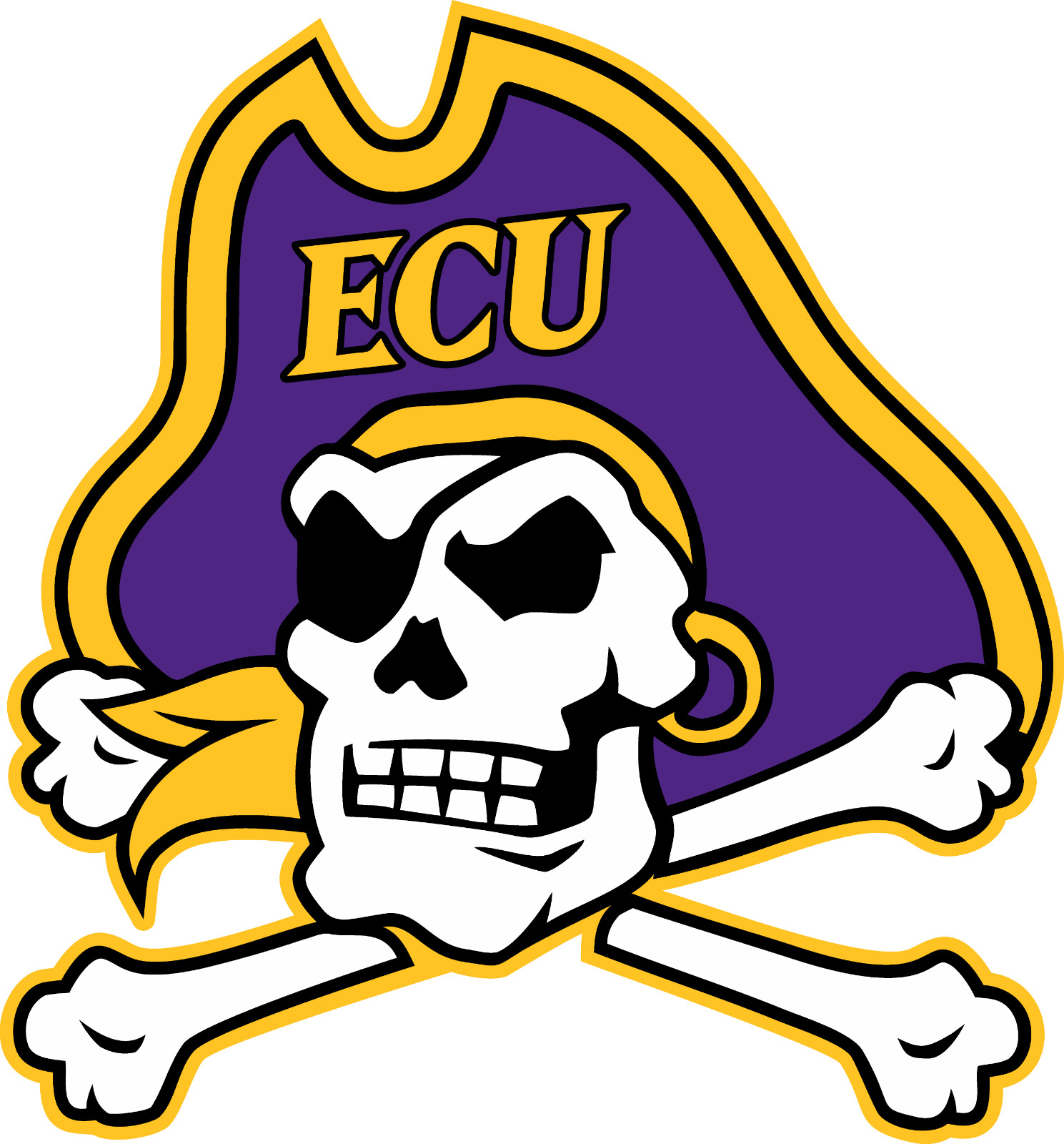 East Carolina Pirates NCAA College Team Logo 4\
