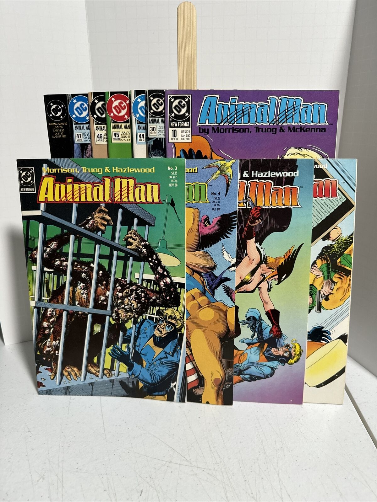 Lot Of 12- Animal Man #3 - 8, 10, 30, 44-47, 50- Dc Comics 1988