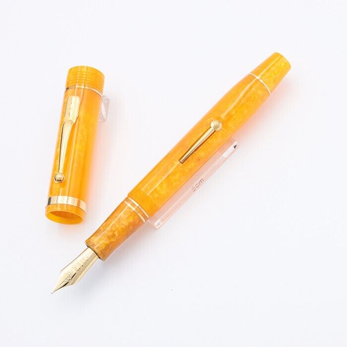 Conway Stewart Fountain Pen Churchill Series Orange F