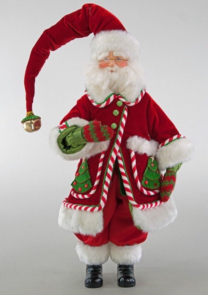 Katherine\'s Collection Santa Doll Night Before Christmas NEW 18”