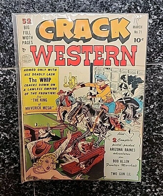 Crack Western Comic # 71 REED CRANDELL TWO-GUN LIL King of Maverick Mesa Quality