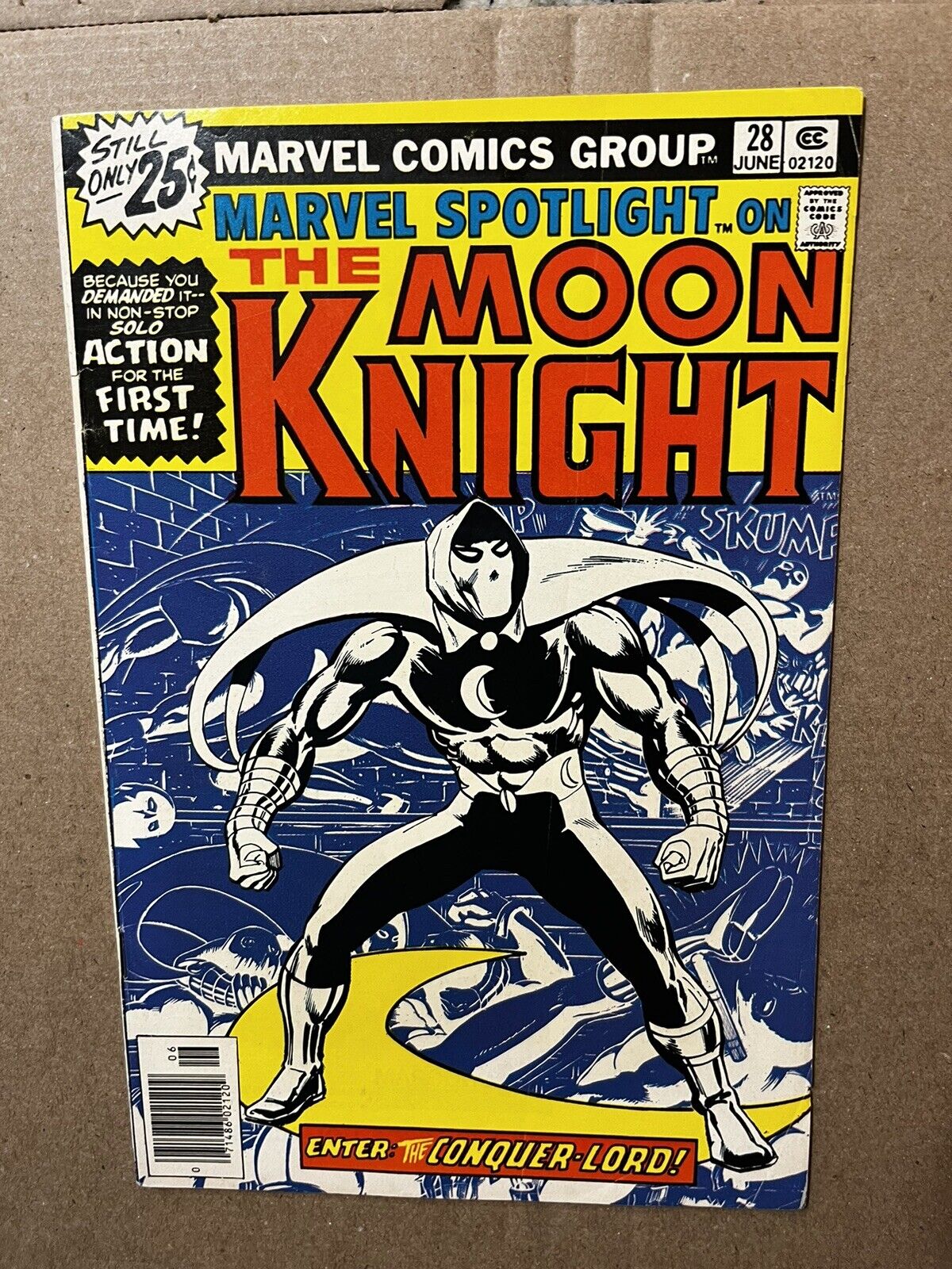Marvel Spotlight # 28 - 1st solo Moon Knight Fine