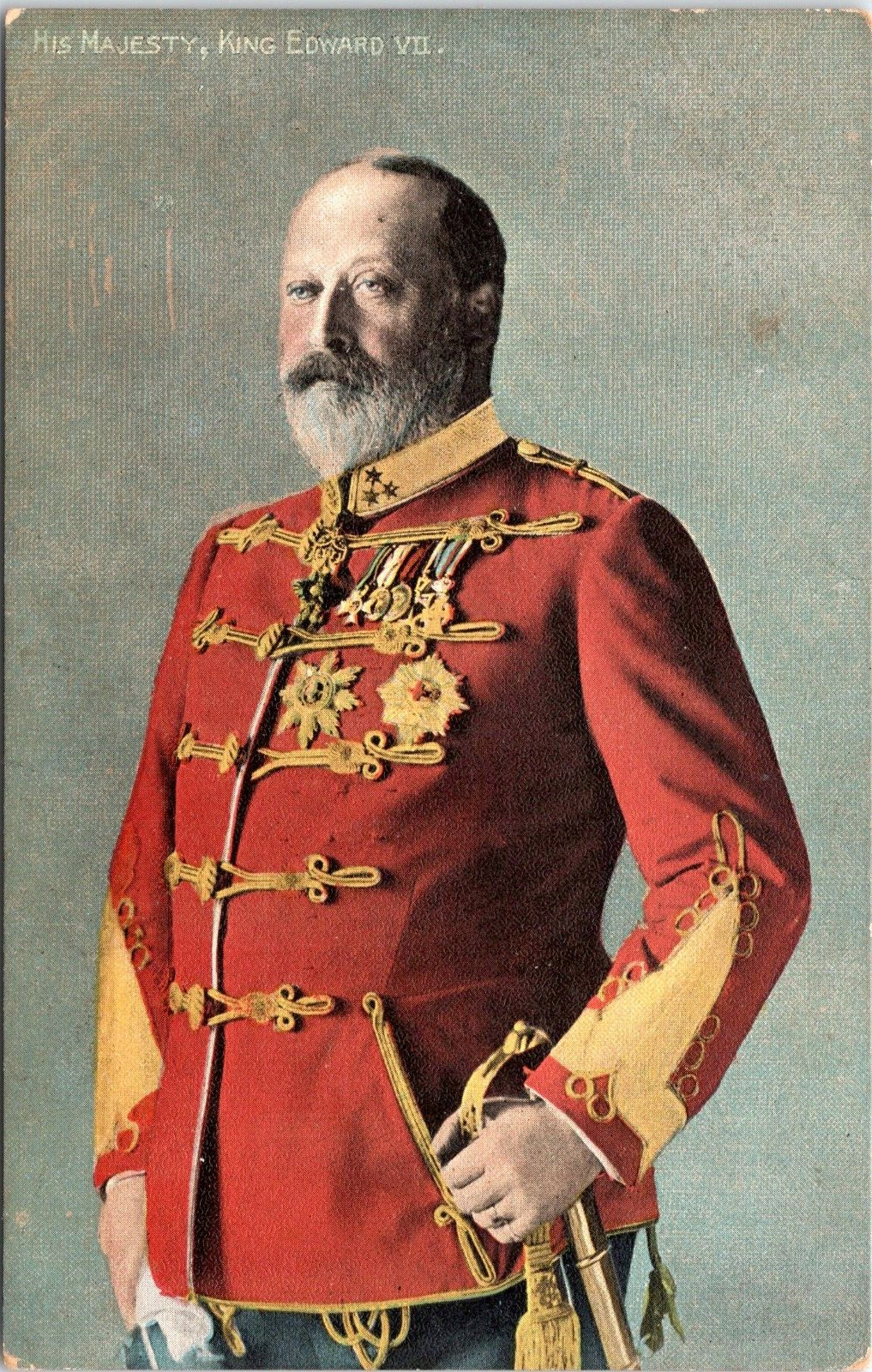 British Royalty - King Edward VII - c1900s Postcard
