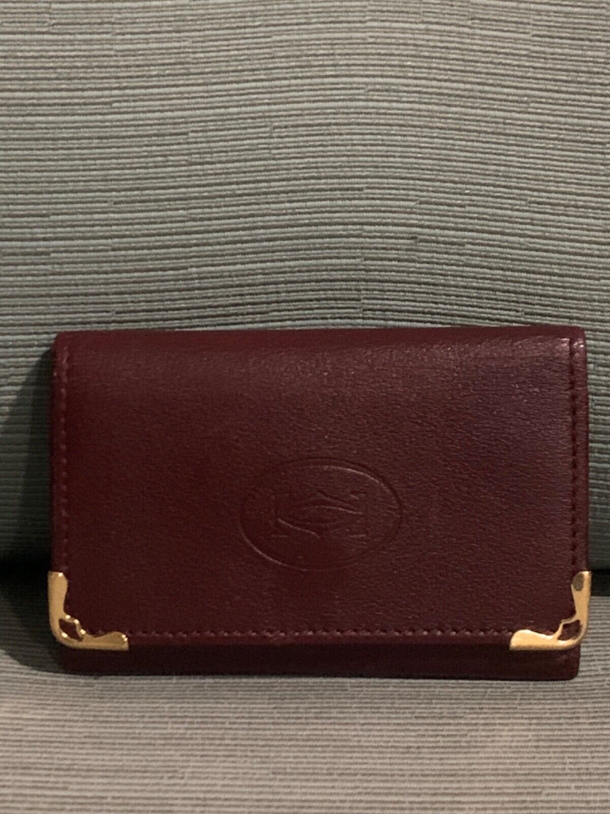 Authentic Must De Cartier Leather 6 Keys Holder - Keys Case - Card Holder 