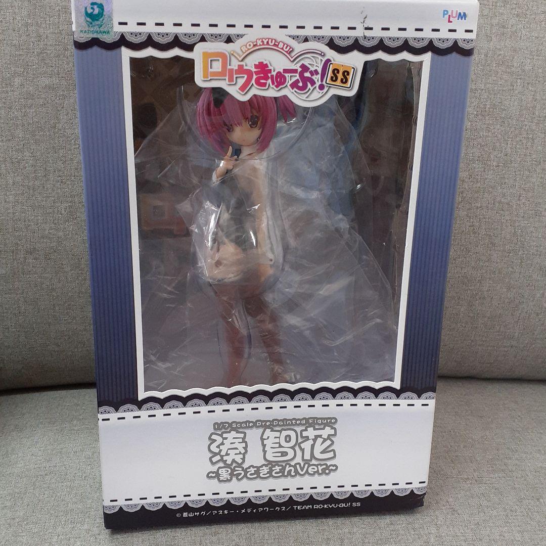 Ro Kyu-Bu Ss Tomoka Minato Black Rabbit 1/7 Scale Figure PLUM Japan Toy