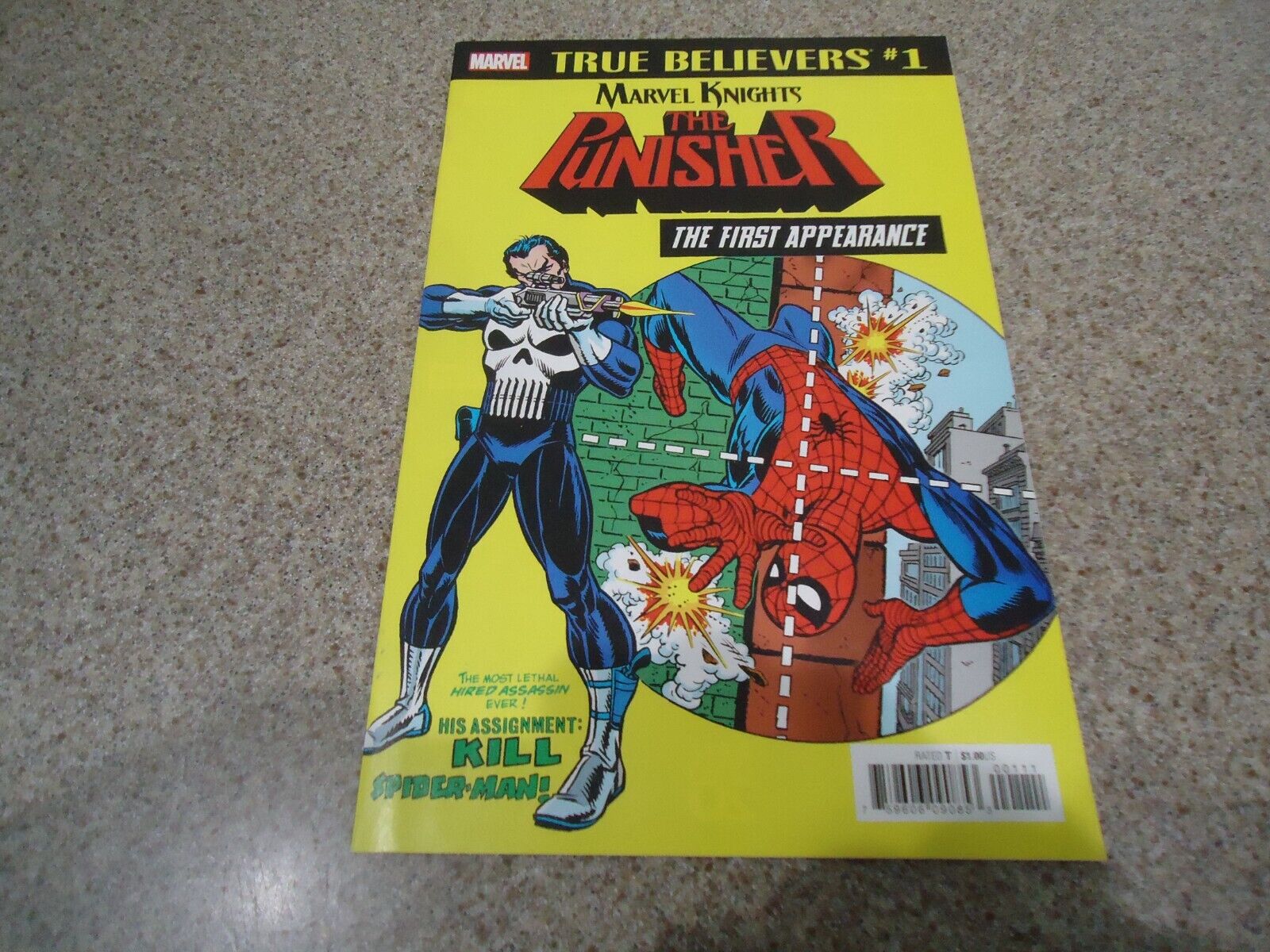 TRUE BELIEVERS #1 THE PUNISHER FIRST APPEARANCE