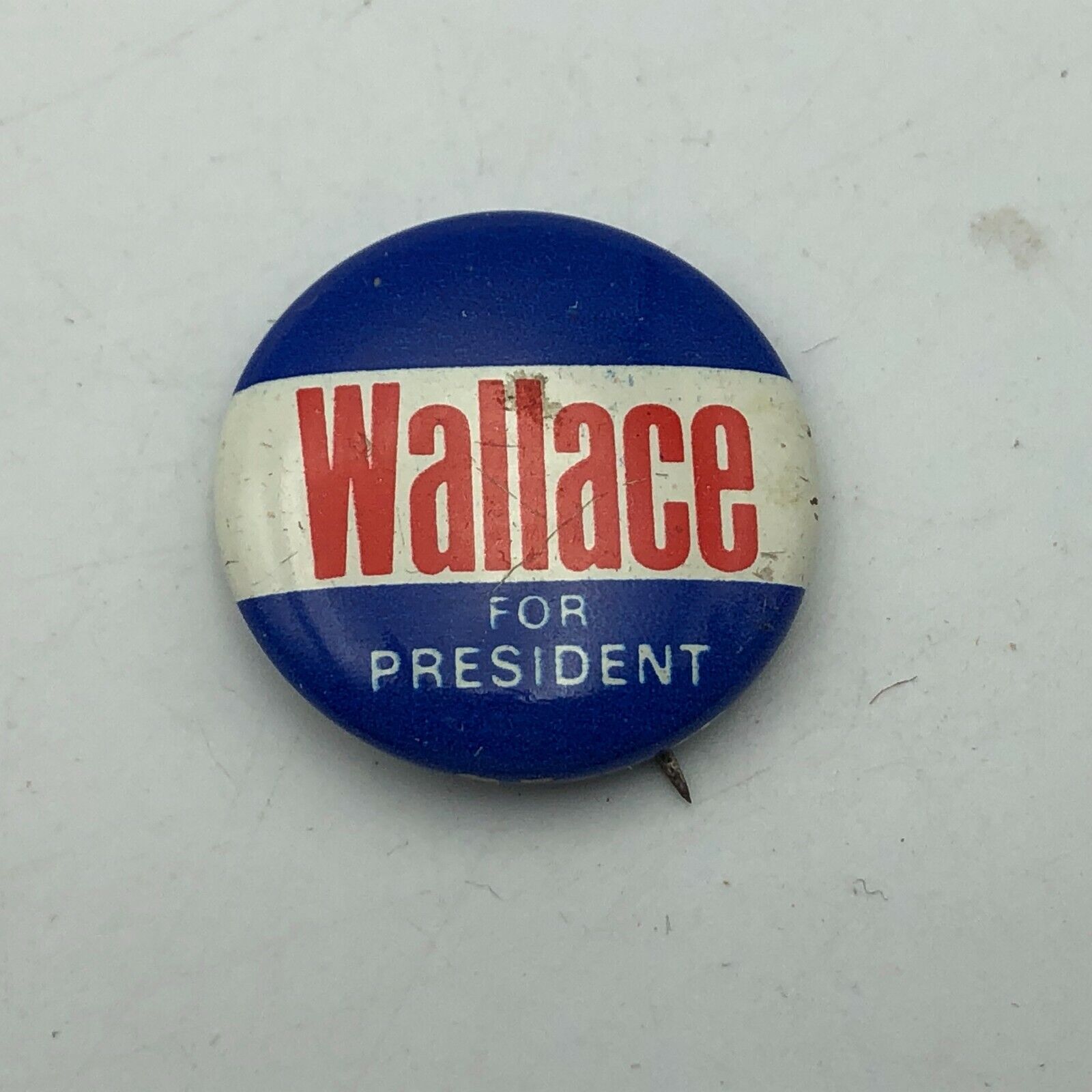 1968 George Wallace For President Button Badge Pin Pinback Vintage H5 