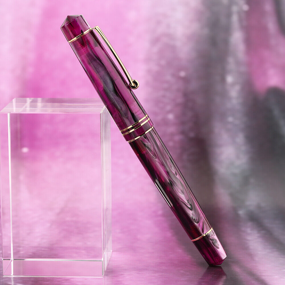 M800 Acrylic Fountain Pen BOCK/  Fine Nib #6 Luxury Pen Converter Pen