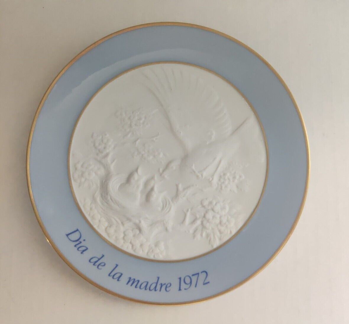 Lladro Mother's day 1972 Collectable Plate
