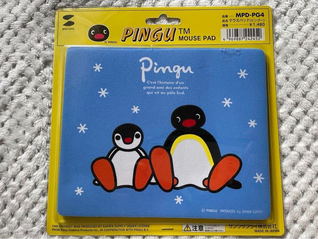 Pingu Pinga Mouse pad Retro from Japan