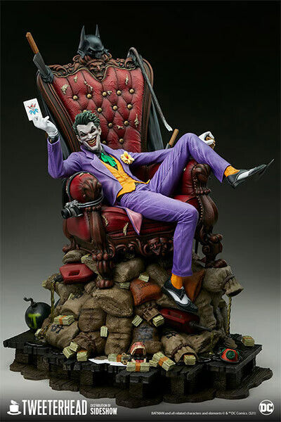 Tweeterhead DC Comics The Joker Sixth Scale Maquette Brand new and In Stock
