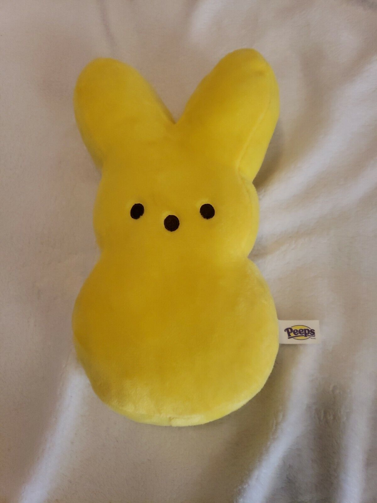 PEEPS 9” Bunny Rabbit Easter Bean Plush Color Block Pastel Stuffed Toy 2018 *