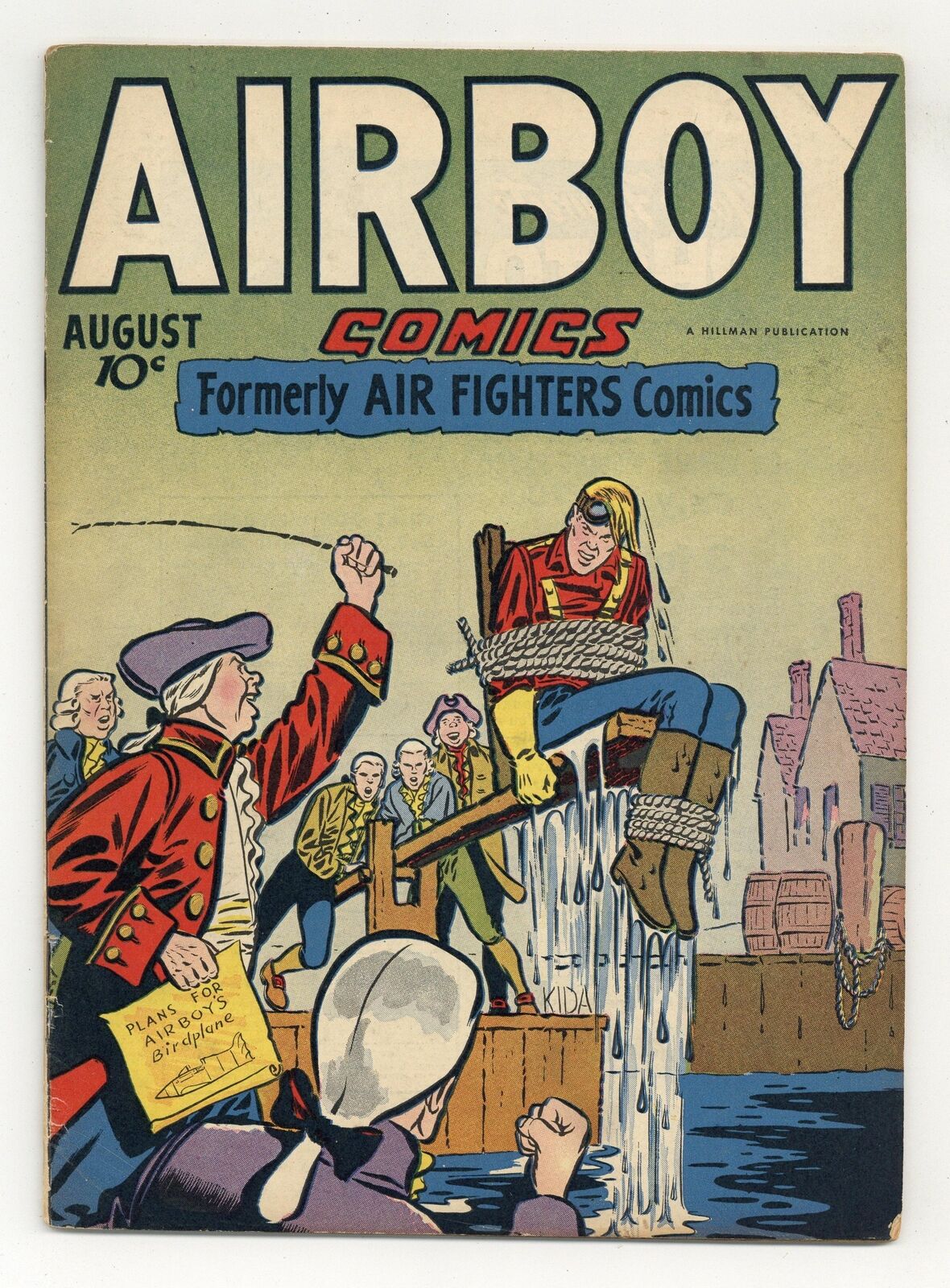 Airboy Comics Vol. 3 #7 VG+ 4.5 1946