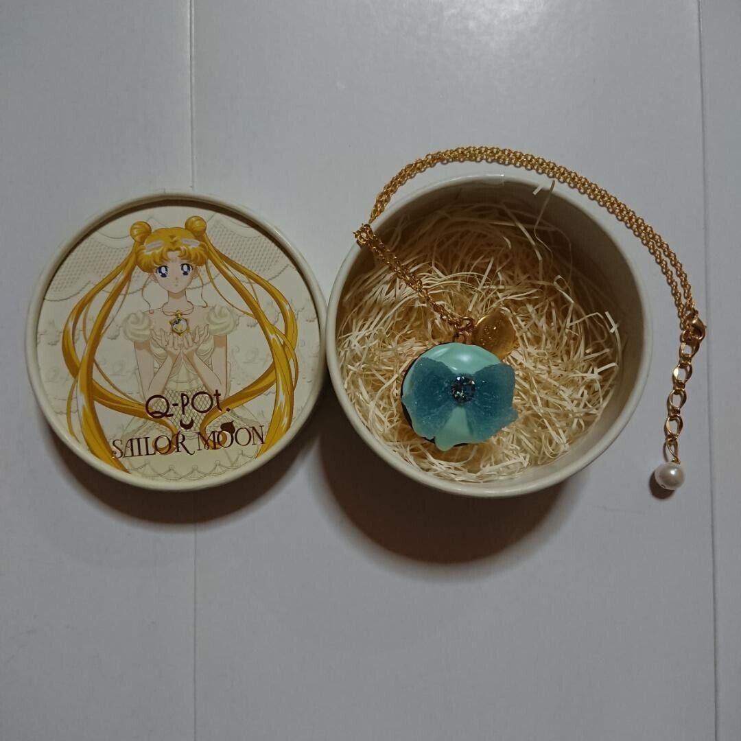 Q-pot Sailor Moon Collaboration Sailor Mercury Cupcake Necklace