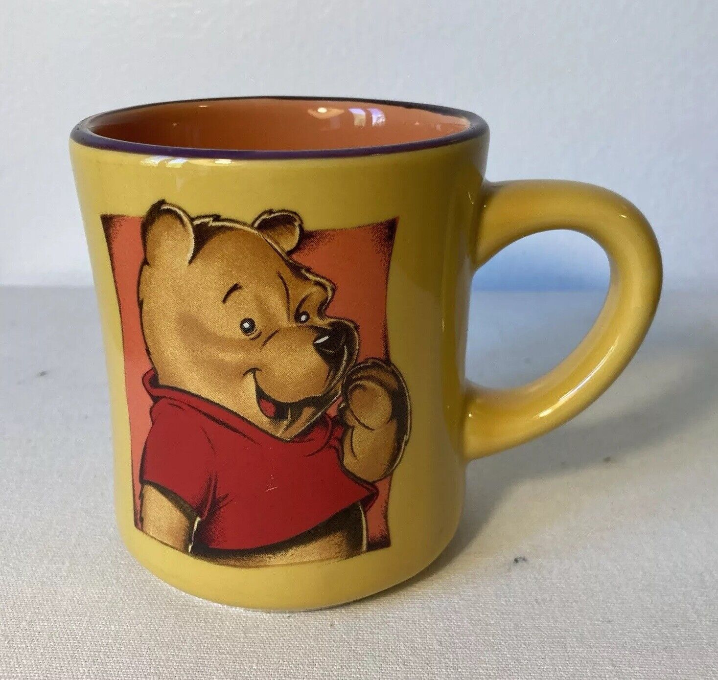 Vintage Disney Winnie the Pooh Ceramic Bear Cup Coffee Mug