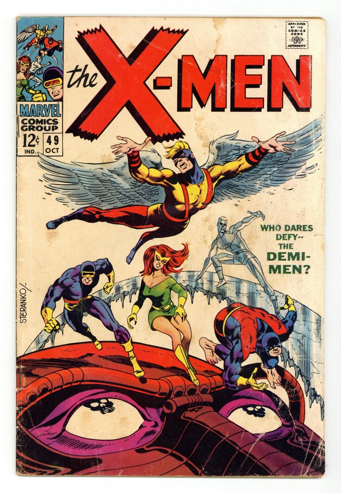 Uncanny X-Men #49 FR 1.0 1968 1st app. Lorna Dane (Polaris)