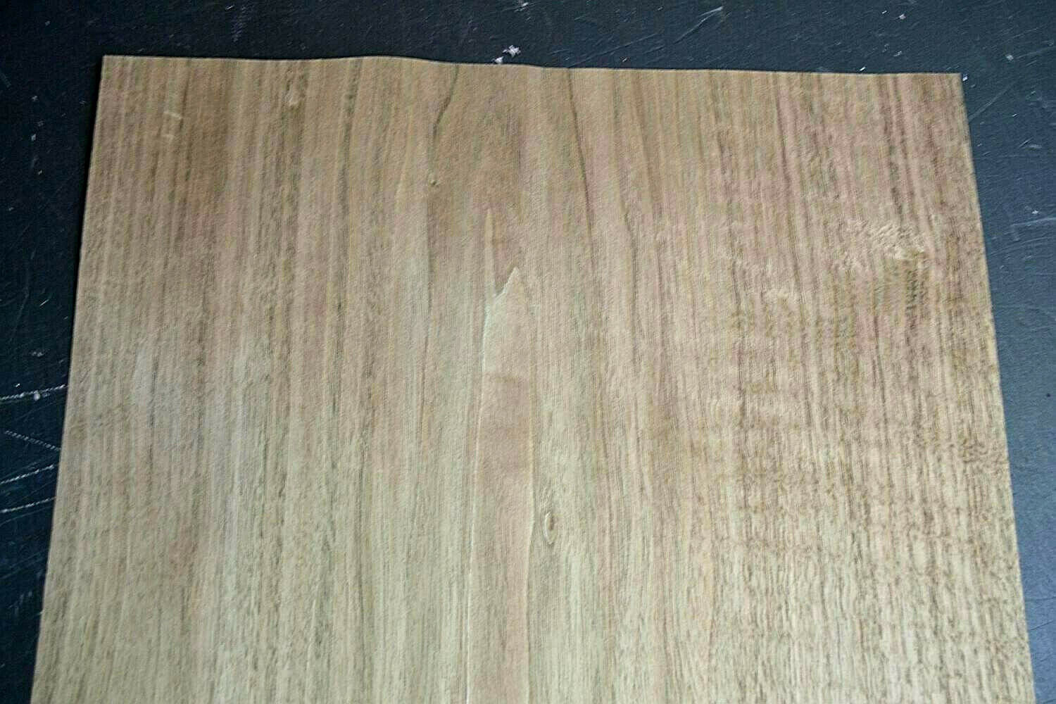 Walnut Raw Wood Veneer Sheet 16 x 27 inches 1/42nd thick                I4680-70