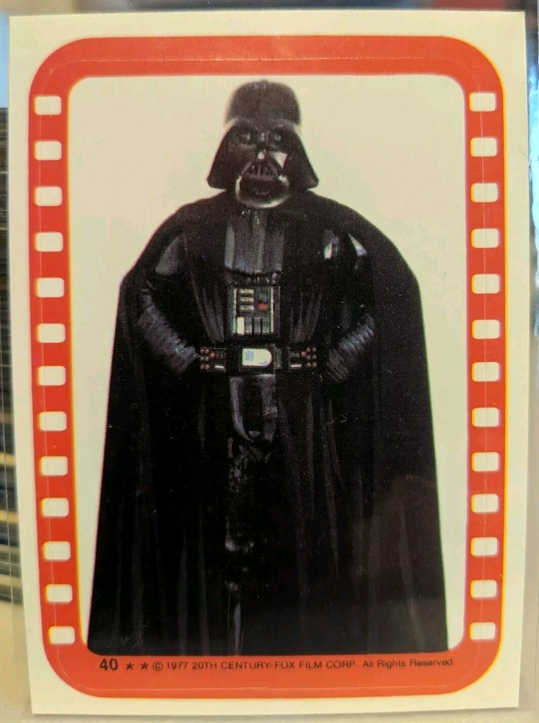 1977 Topps Star Wars Series 4 Green Complete Sticker Set (11) NM Vintage Sharp 