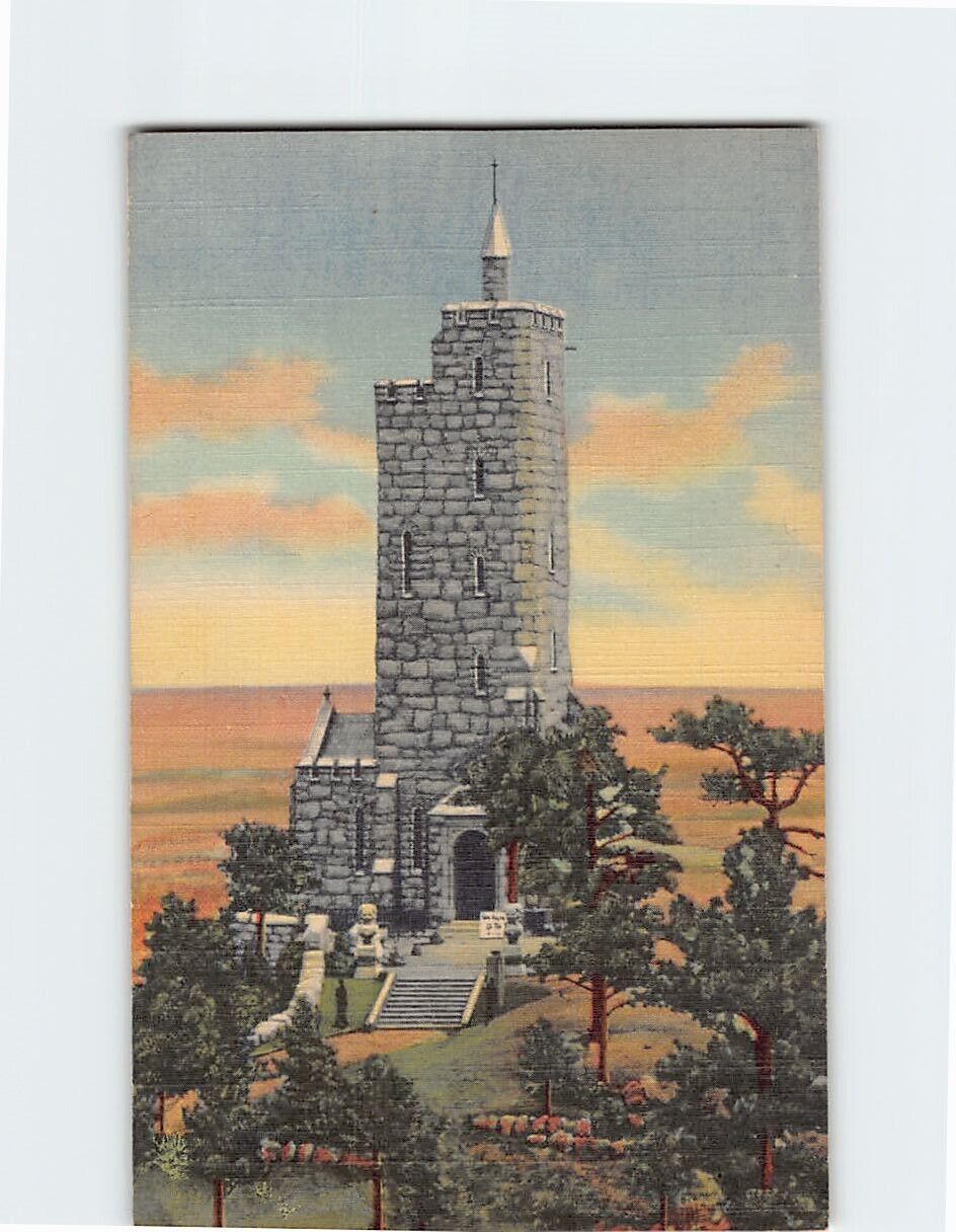Postcard Will Rogers Shrine of the Sun Cheyenne Mountain Colorado USA